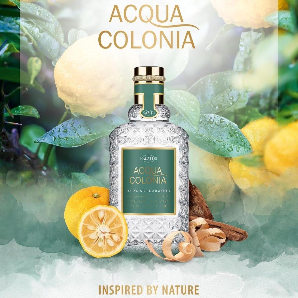 4711 Acqua Colonia Yuzu & Cedarwood EDC 100 ml Unisex Parfüm