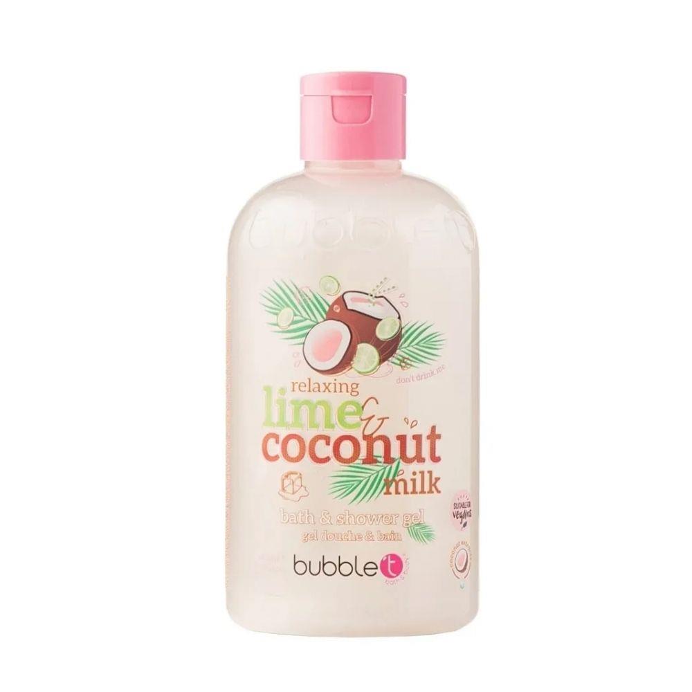 Bubble T Relaxing Lime & Coconut Milk Bath & Shower Gel 500 ml Duş Jeli