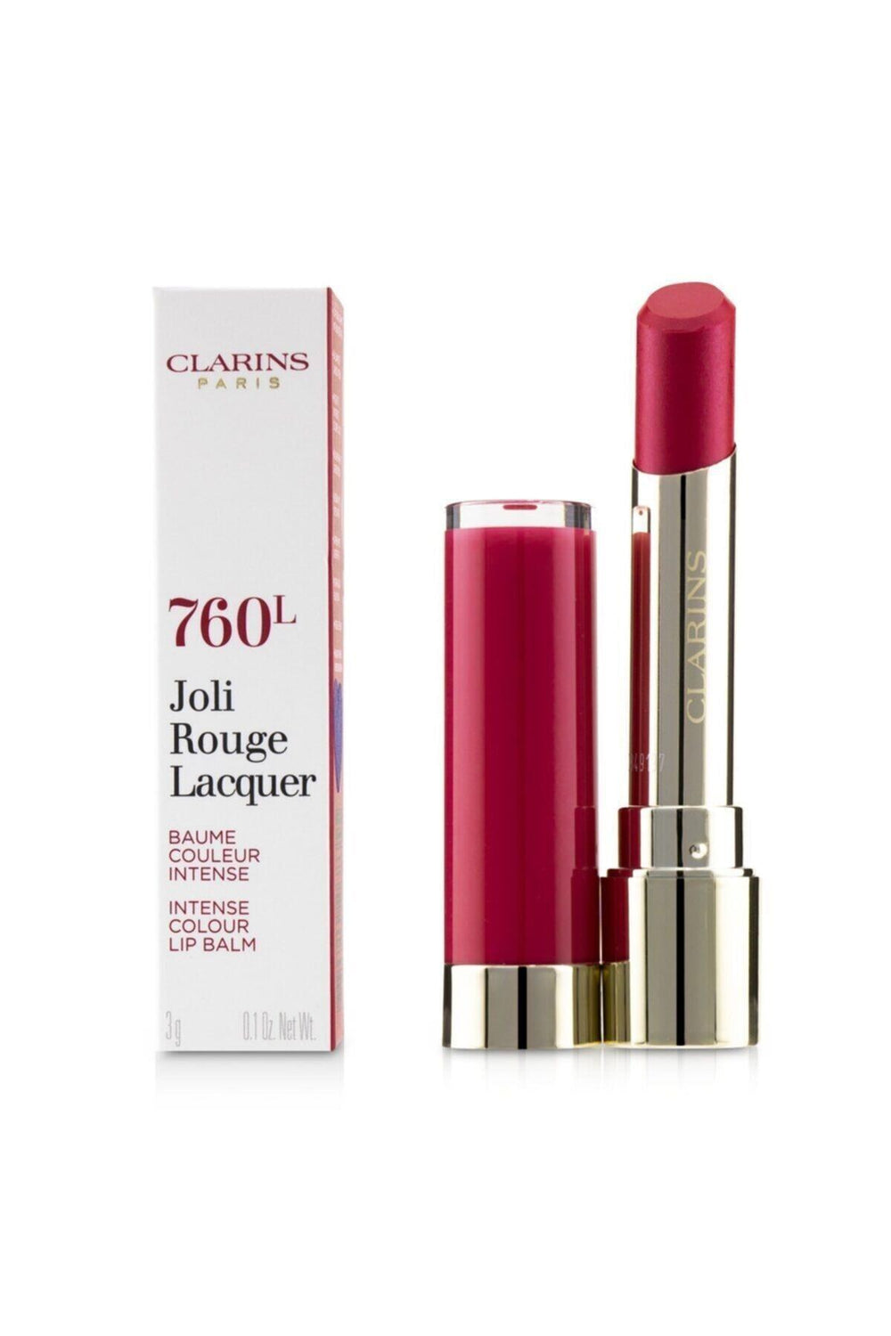 Clarins Joli Rouge Lacquer 760 Pink Cranberry Ruj