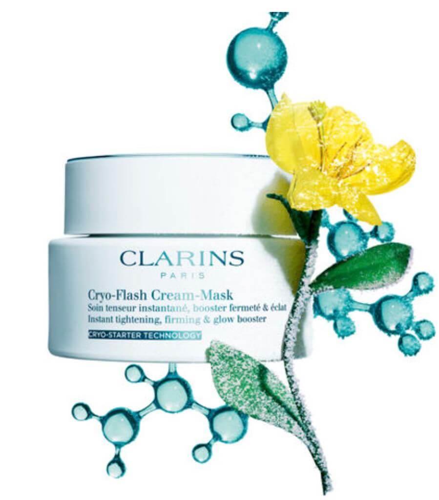 Clarins Cryo-Flash Cream Mask 75 ml Yüz Sıkılaştırıcı Maske