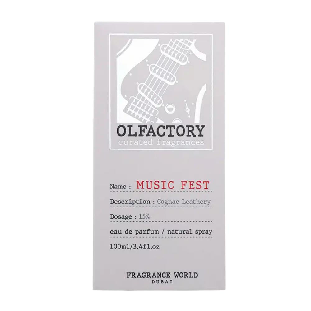 Fragrance World Olfactory Music Fest EDP 100 ml Erkek Parfümü