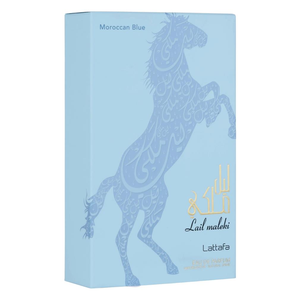 Lattafa Lail Maleki Morrocan Blue EDP 100 ml Erkek Parfümü