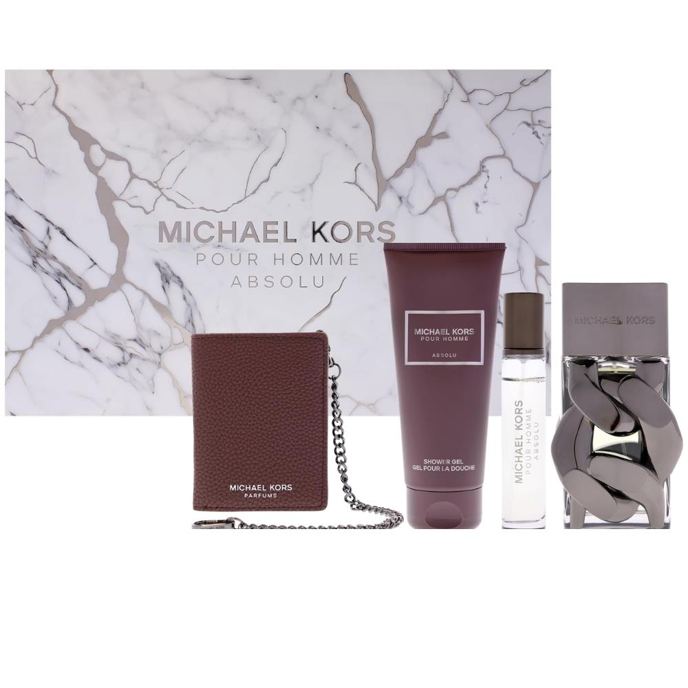 Michael Kors Pour Homme Absolu EDP 100 ml + 10 ml + Shower Gel 100 ml Erkek Parfüm Seti