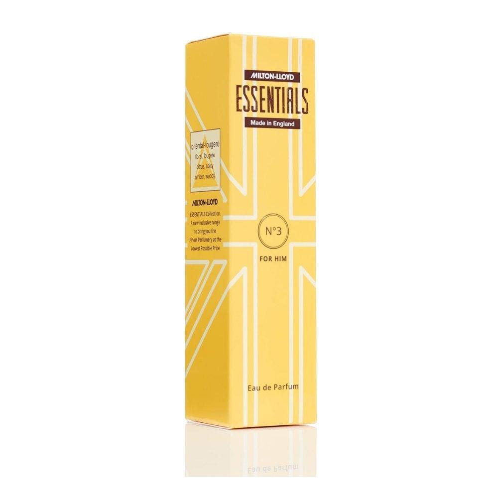 Milton Lloyd Essentials No 3 For Him EDP 50 ml Erkek Parfümü