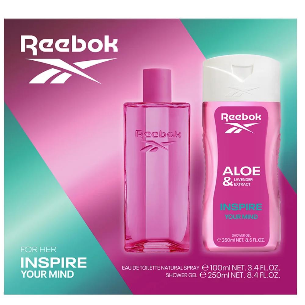 Reebok Inspire EDT 100 ml + Shower Gel 250 ml Kadın Parfüm Seti