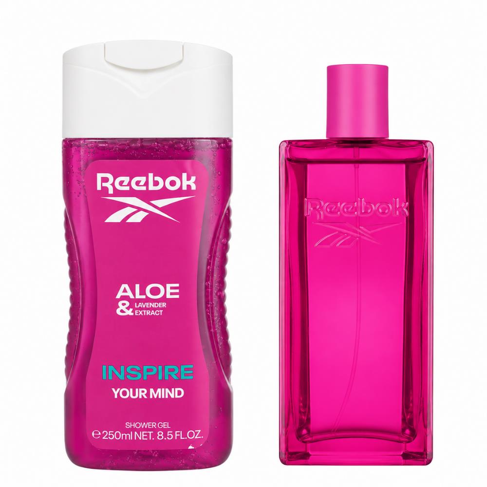 Reebok Inspire EDT 100 ml + Shower Gel 250 ml Kadın Parfüm Seti