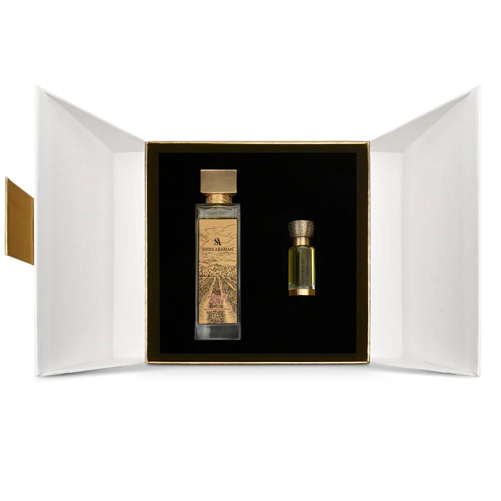 Swiss Arabian Enigma of Taif Extrait de Parfum 100 ml + 10 ml Unisex Parfüm Seti