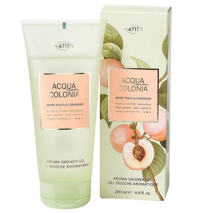 4711 Acqua Colonia White Peach &amp; Coriander Shower Gel 200 ml Duş Jeli