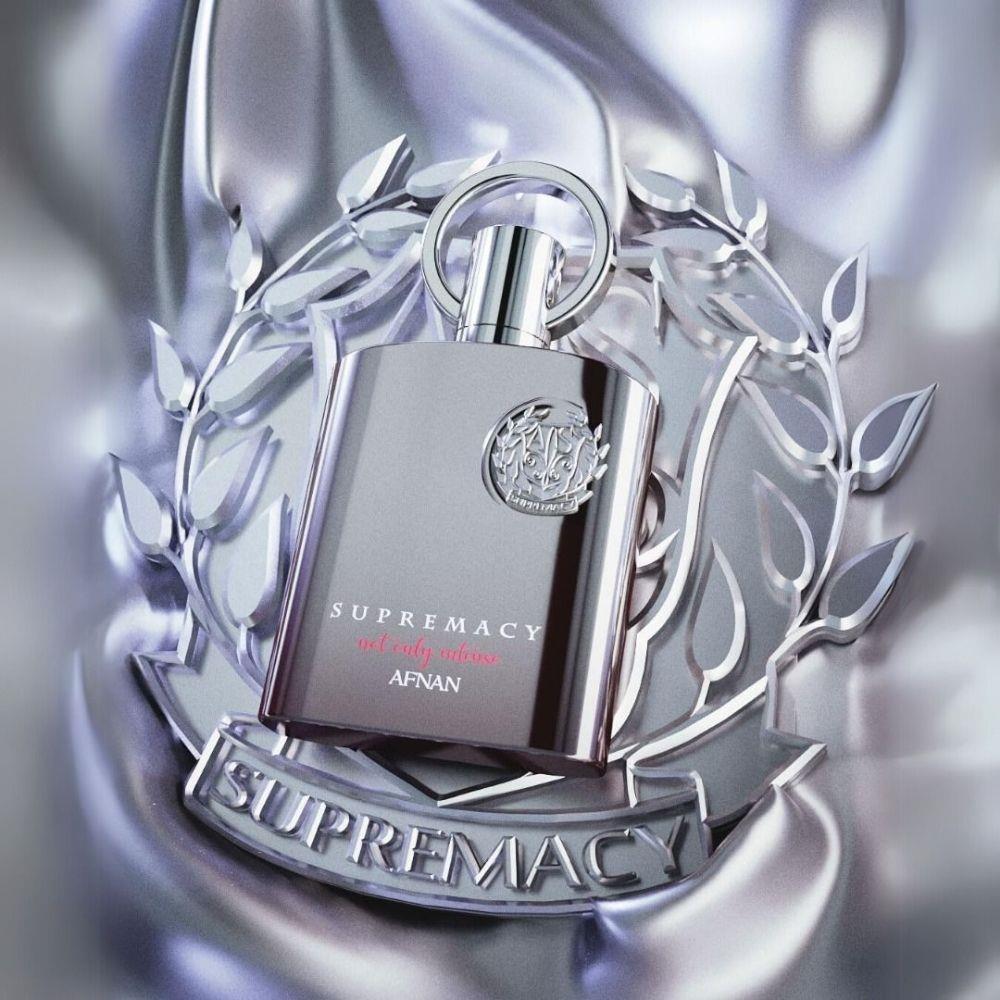 Afnan Supremacy Not Only Intense Silver EDP 100 ml Erkek Parfümü