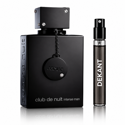 Armaf Club De Nuit Intense Man EDT Dekant Erkek Parfüm – orijinal şişe ve dekant şişesi