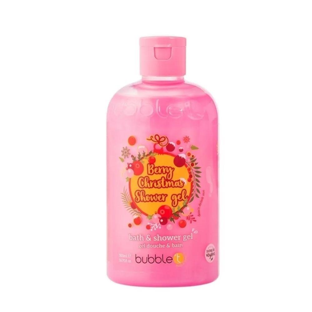 Bubble T Berry Christmas Bath &amp; Shower Gel 500 ml Duş Jeli