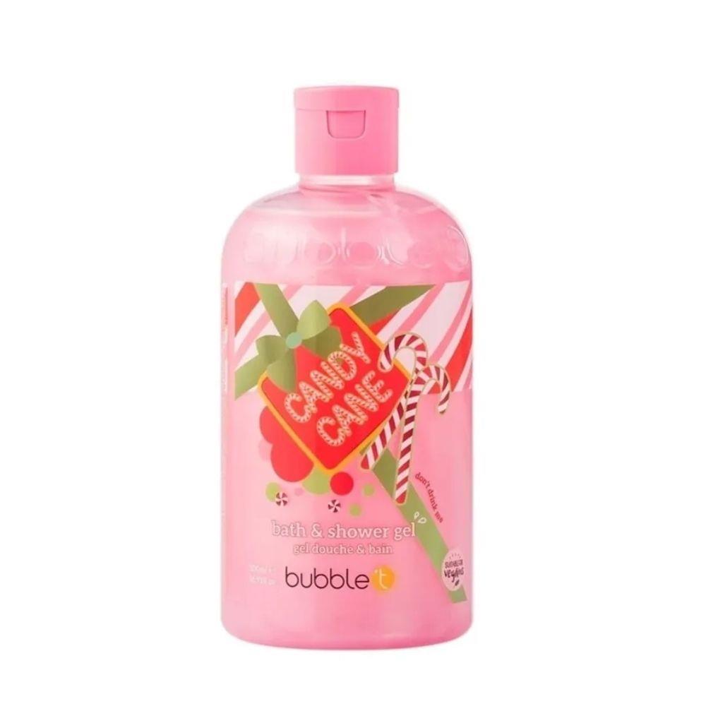Bubble T Candy Cane Bath &amp; Shower Gel 500 ml Duş Jeli