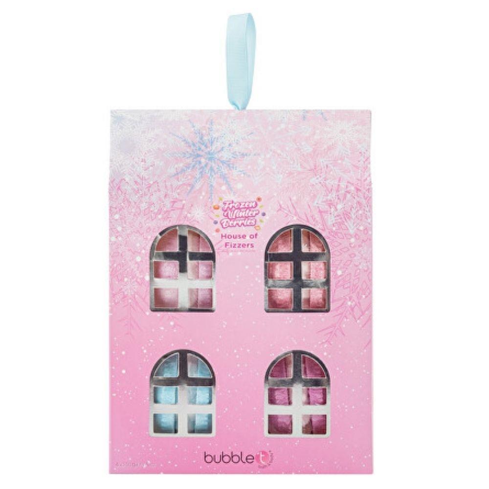 Bubble T Frozen Winter House of Fizzers 4 x 100 gr Banyo Topu Seti