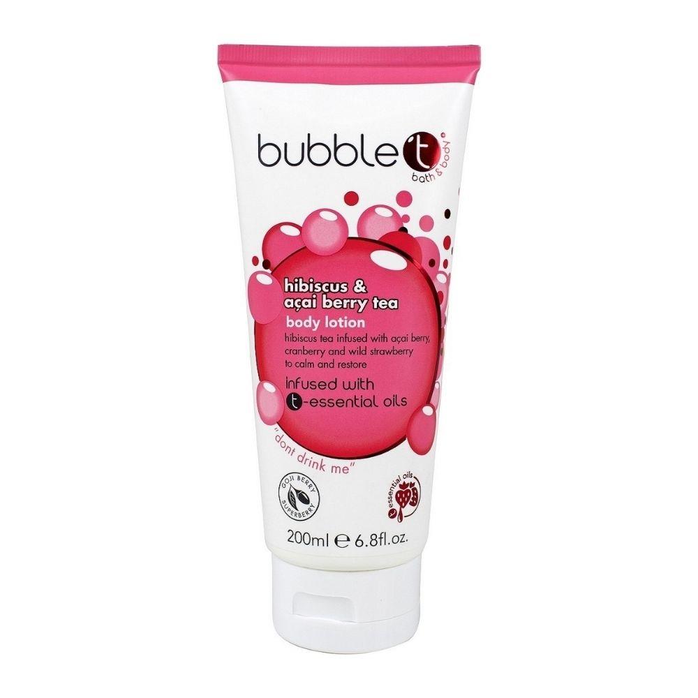 Bubble T Hibiscus &amp; Açai Berry Body Lotion 200 ml Vücut Losyonu