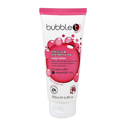 Bubble T Hibiscus &amp; Açai Berry Body Lotion 200 ml Vücut Losyonu