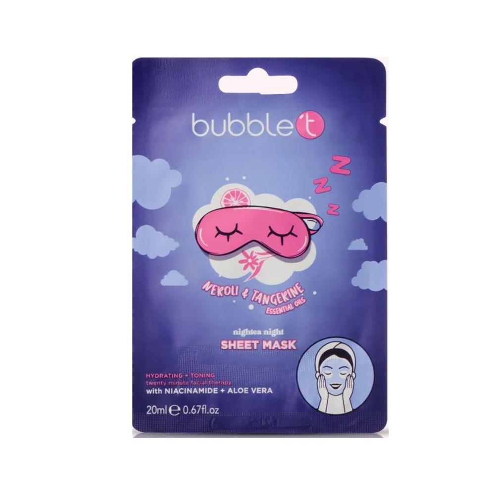 Bubble T Neroli &amp; Tangerine Sheet Masks 20 ml Yüz Maskesi