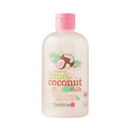 Bubble T Relaxing Lime &amp; Coconut Milk Bath &amp; Shower Gel 500 ml Duş Jeli