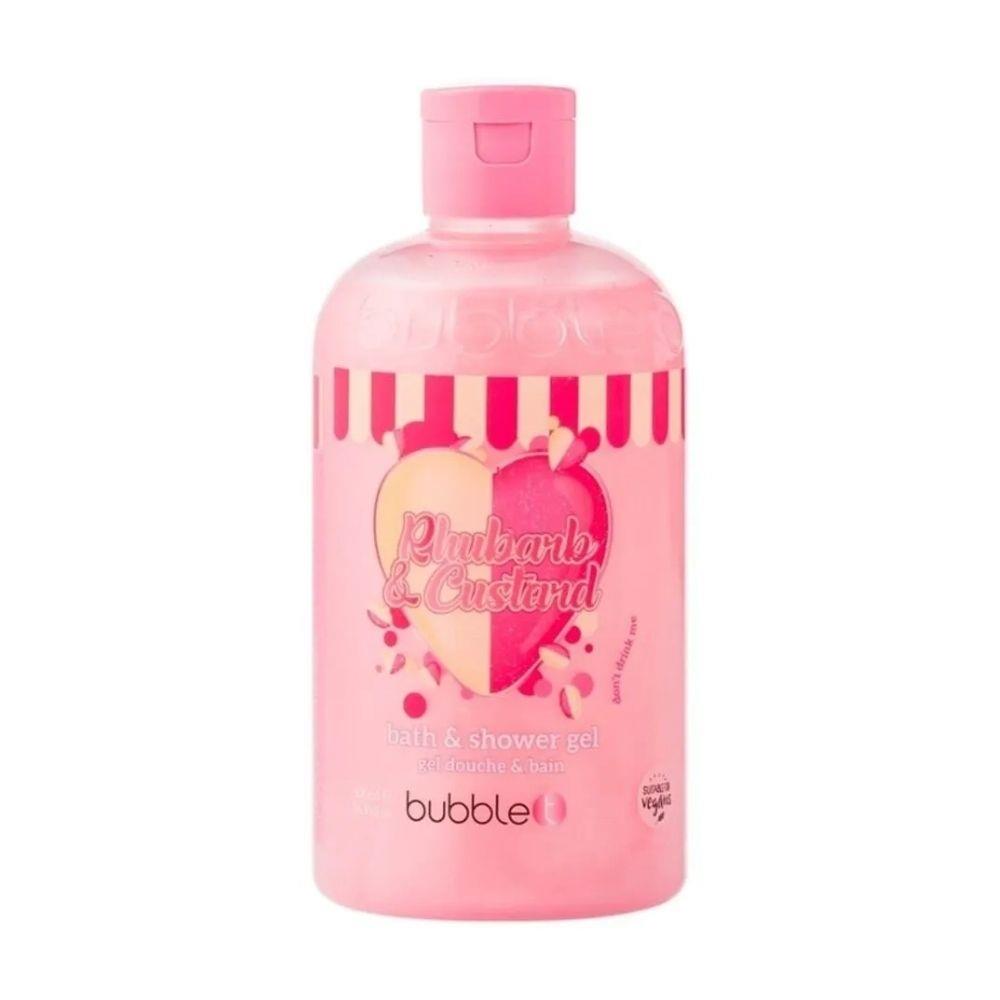 Bubble T Rhubab &amp; Custard Bath &amp; Shower Gel 500 ml Duş Jeli