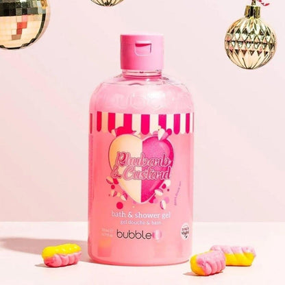 Bubble T Rhubab &amp; Custard Bath &amp; Shower Gel 500 ml Duş Jeli