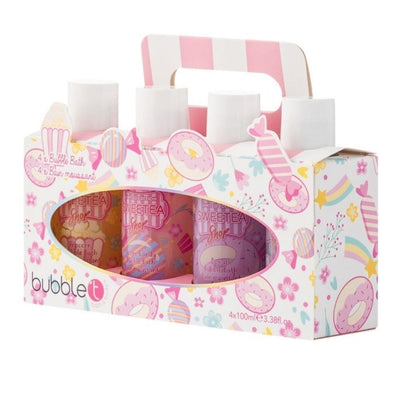 Bubble T Sweetea Shop Shower Gl Collection 4 x 100 ml Banyo Köpüğü Seti