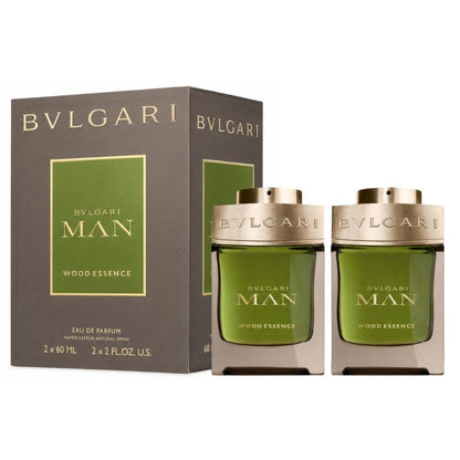Bvlgari Man Wood Essence EDP 2 x 60 ml Erkek Parfüm Seti