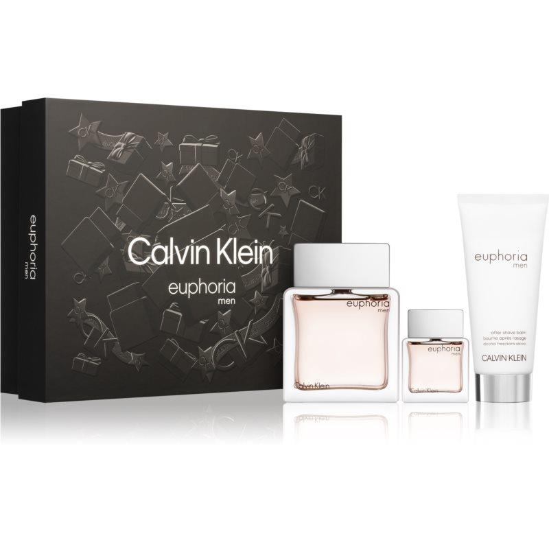 Calvin Klein Euphoria EDT 100 ml + After Shave 100 ml + 15 ml Erkek Parfüm Seti