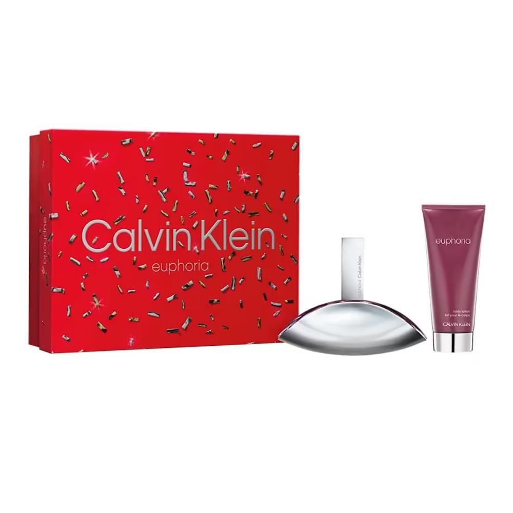 Calvin Klein Euphoria Edp 100 ml + Body Lotion 100 ml Kadın Parfüm Seti