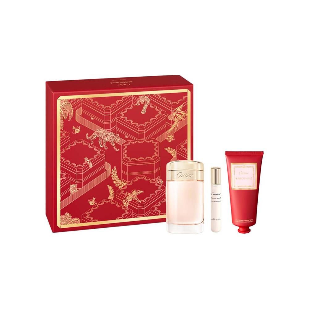 Cartier Baiser Vole EDP 100 ml + EDP 10 ml + 100 ml Body Lotion Kadın Parfüm Seti
