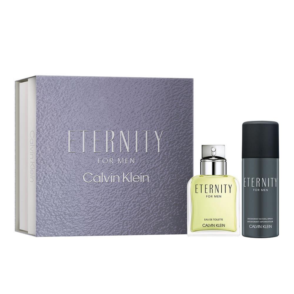 Calvin Klein Eternity Man EDT 100 ml + Deospray 150 ml Erkek Parfüm Seti