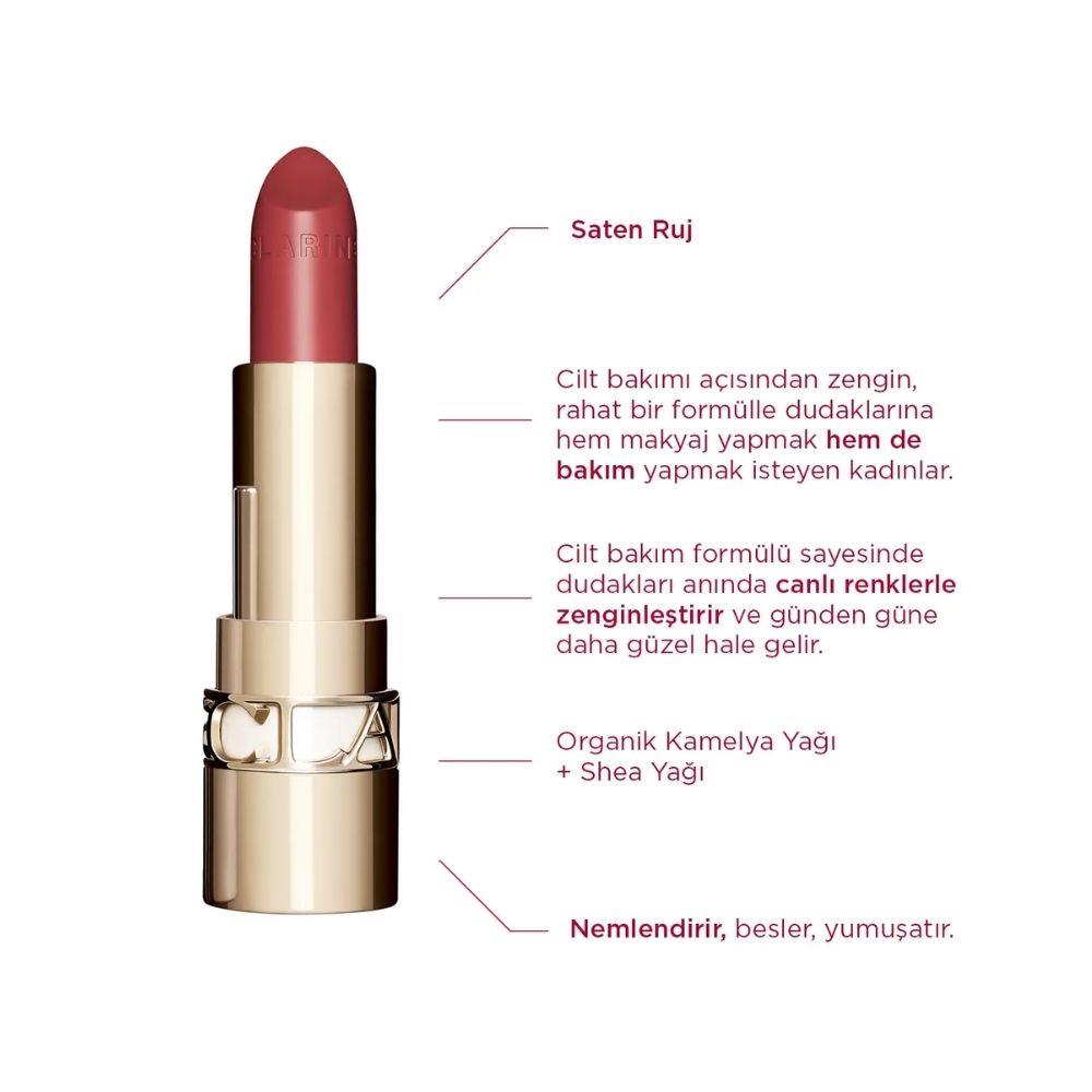 Clarins Joli Rouge 732 Grenadine Ruj