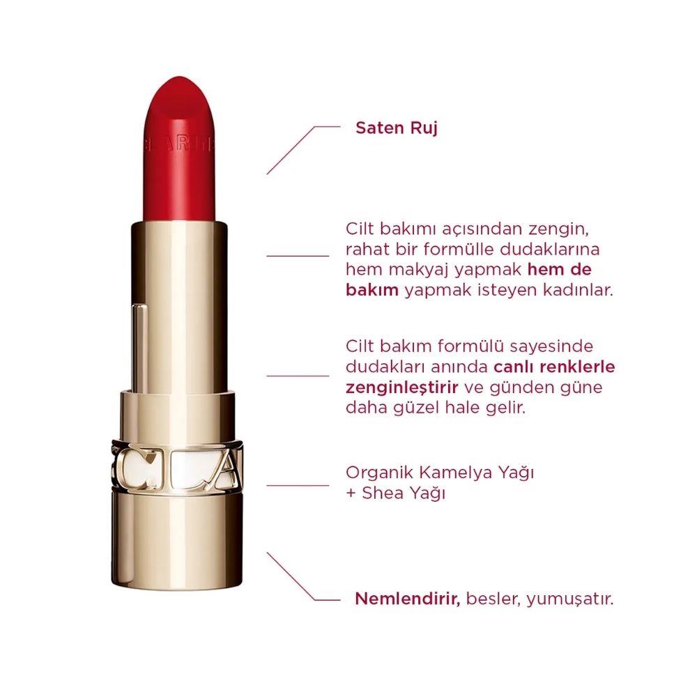 Clarins Joli Rouge 742 Joli Rouge Ruj
