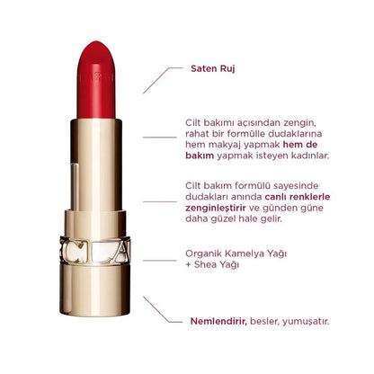 Clarins Joli Rouge 742 Joli Rouge Ruj