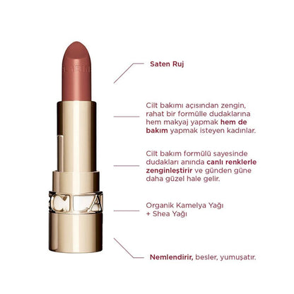 Clarins Joli Rouge 757 Nude Brick Ruj