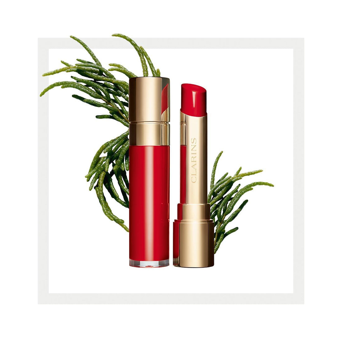 Clarins Joli Rouge Lacquer 742L Joli Rouge Ruj