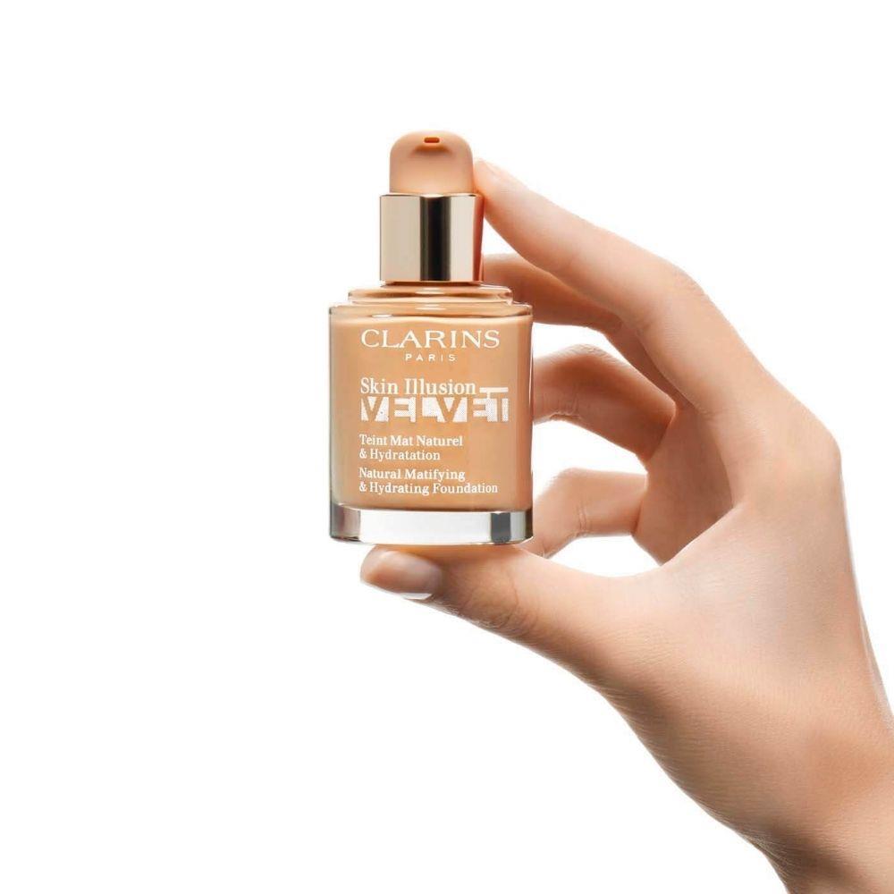 Clarins Skin Illusion Velvet 109C 30 ml Matlaştırıcı Fondöten