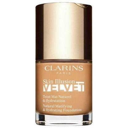 Clarins Skin Illusion Velvet 112.3N Sandalwood 30 ml Matlaştırıcı Fondöten