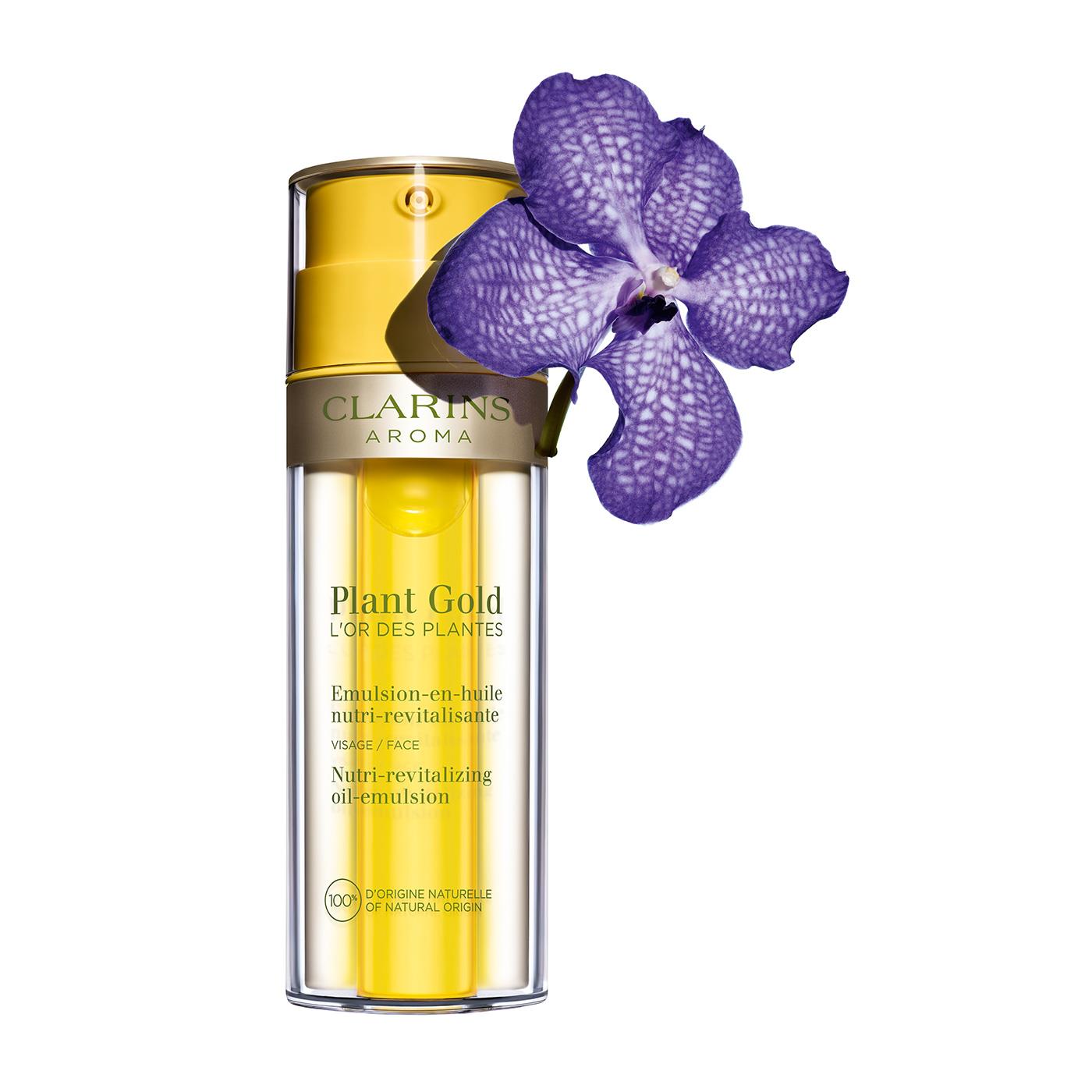 Clarins Plant Gold Nutri-Revitalizing Oil-Emulsion 35 ml Nemlendirici Yağ Emülsiyonu