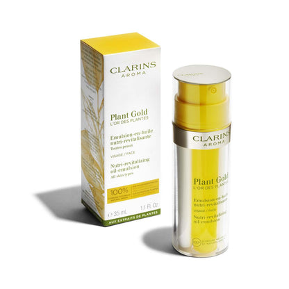 Clarins Plant Gold Nutri-Revitalizing Oil-Emulsion 35 ml Nemlendirici Yağ Emülsiyonu
