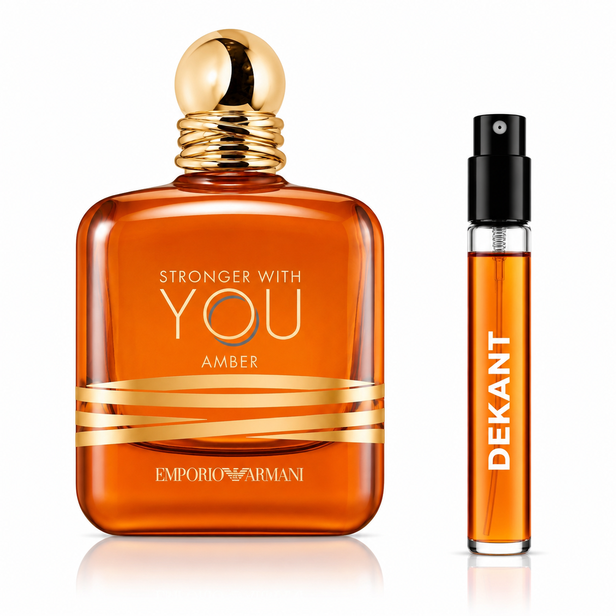 Emporio Armani Stronger With You Amber EDP Dekant Erkek Parfüm