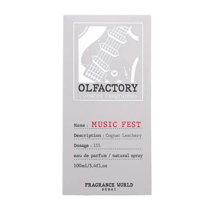 Fragrance World Olfactory Music Fest EDP 100 ml Erkek Parfümü