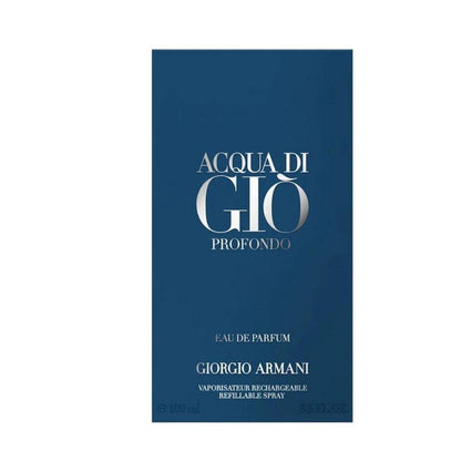 Giorgio Armani Acqua Di Gio Profondo EDP 100 ml Refillable Erkek Parfümü