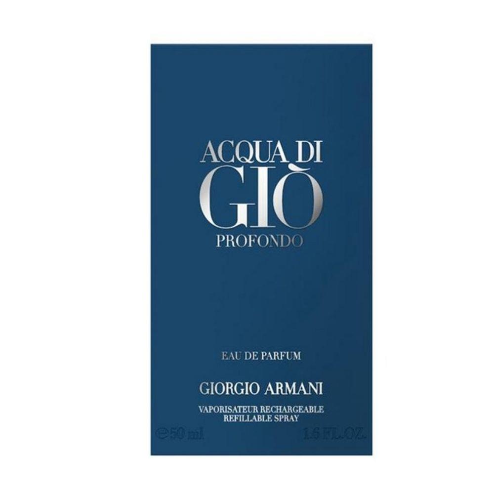 Giorgio Armani Acqua Di Gio Profondo EDP 50 ml Refillable Erkek Parfümü