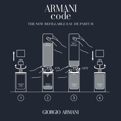 Giorgio Armani Code EDP 75 ml Refillable Erkek Parfümü