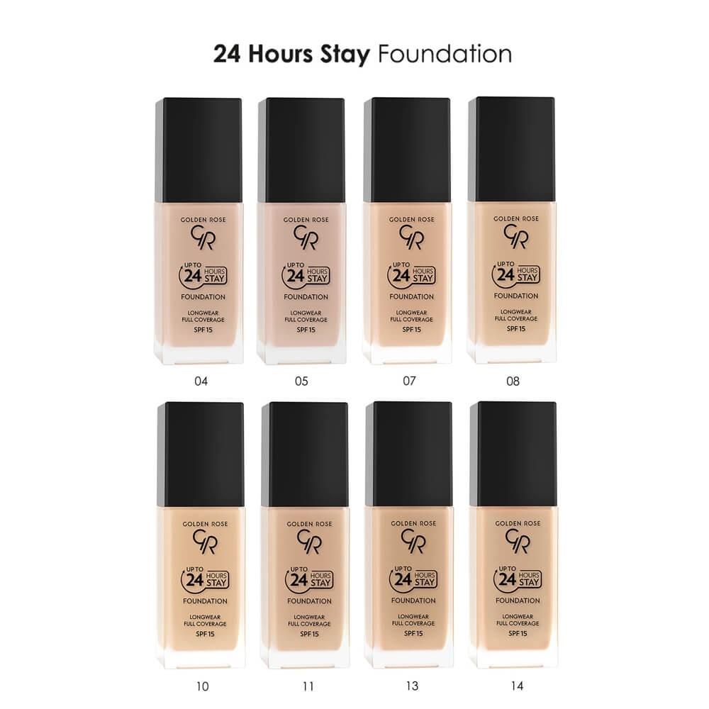 Golden Rose Up To 24 Hours Stay Foundation No:04 Fondöten