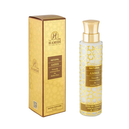Hamidi Natural Amber EDP 100 ml Alkolsüz Unisex Parfüm