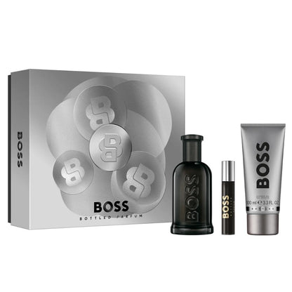 Hugo Boss Bottled Parfum 100 ml + 10 ml + 100 ml Shower Gel Erkak Parfüm Seti