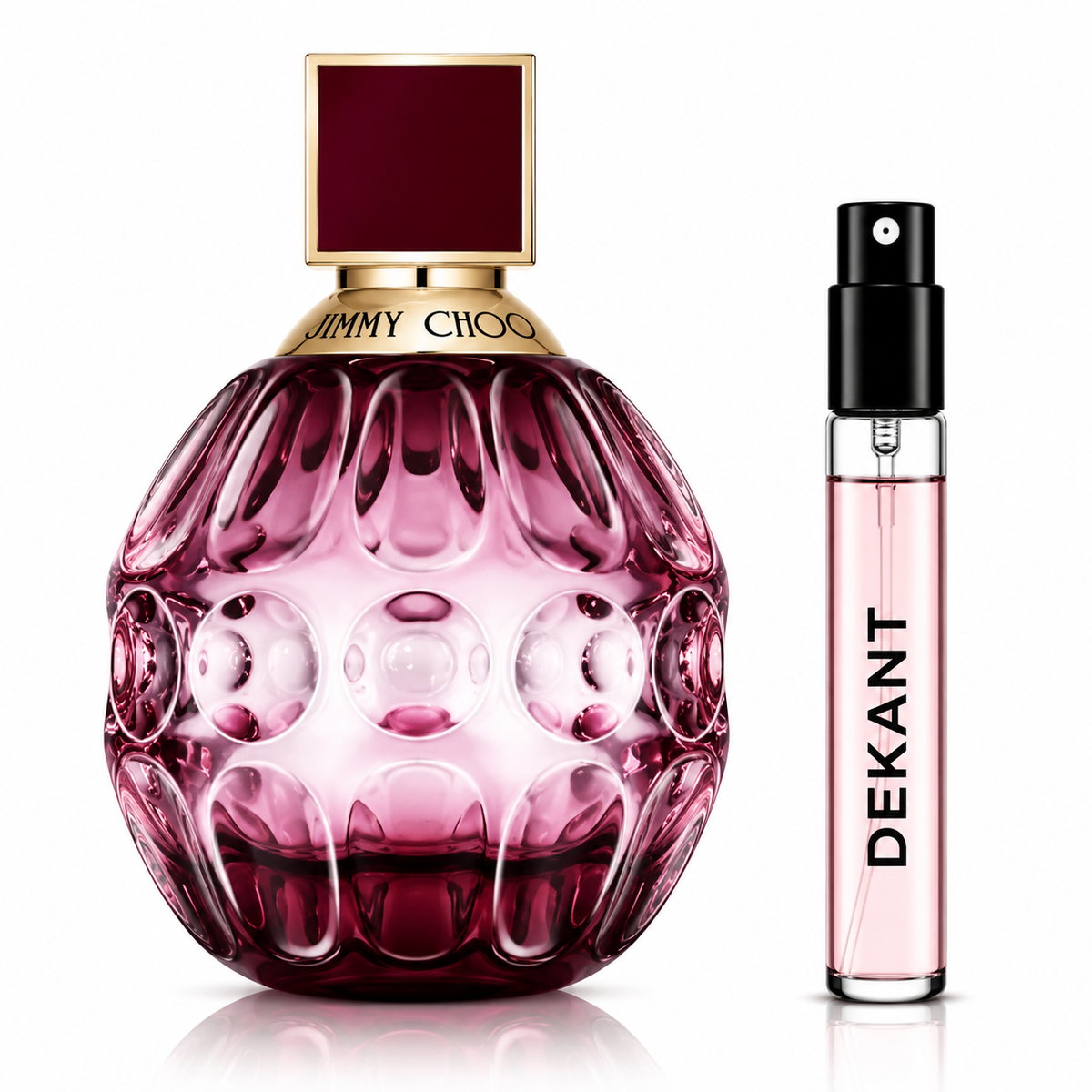 Jimmy Choo Fever EDP Dekant Kadın Parfüm – orijinal şişe ve dekant şişesi