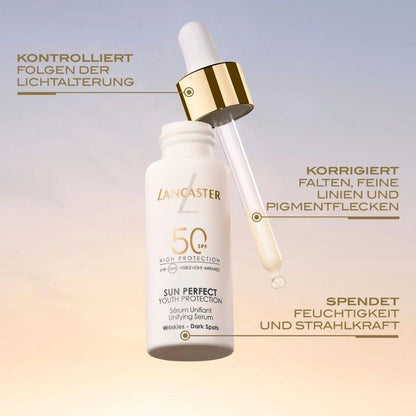 Lancaster Sun Perfect Youth Protection Unifying Serum SPF50 30 ml Güneş Koruyucu Serum