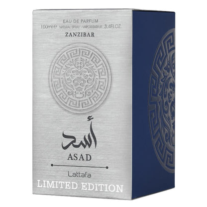 Lattafa Asad Zanzibar Limited Edition EDP 100 ml Erkek Parfümü