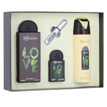 Lattafa Pride Affection EDP 100 ml + EDP 20 ml +  Deodorant 200 ml Unisex Parfüm Seti